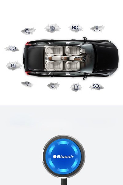Blueair Cabin P2i Filtre (Particle + Carbon)